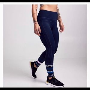 NWOT soulcycle x lilybod tights NEW without tags.